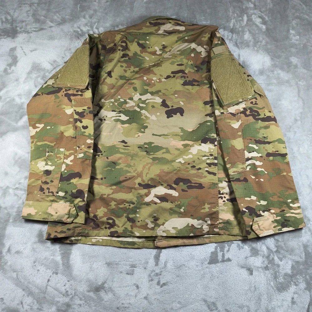 USGI Combat Coat Men Medium Long OCP Camo Multicam Army Field Jacket Ripstop New